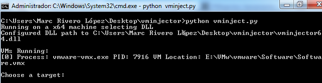 VMInjector bypass authentication